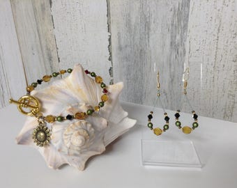 Bracelet & Earring Set
