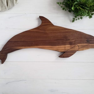 Dolphin Fish Serving Board, Charcuterie Board, Coastal Decor image 7