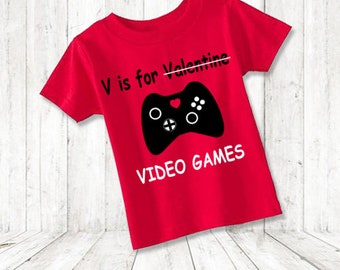 Video game Valentines Day Shirt file SVG Digital File