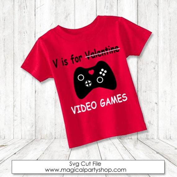 Download Video game Valentines Day Shirt file SVG Digital File | Etsy