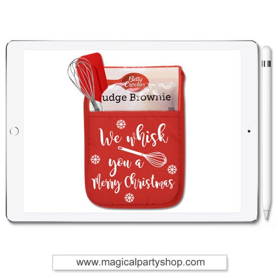 We Whisk You A Merry Christmas Pot Holder Digital Svg File Etsy