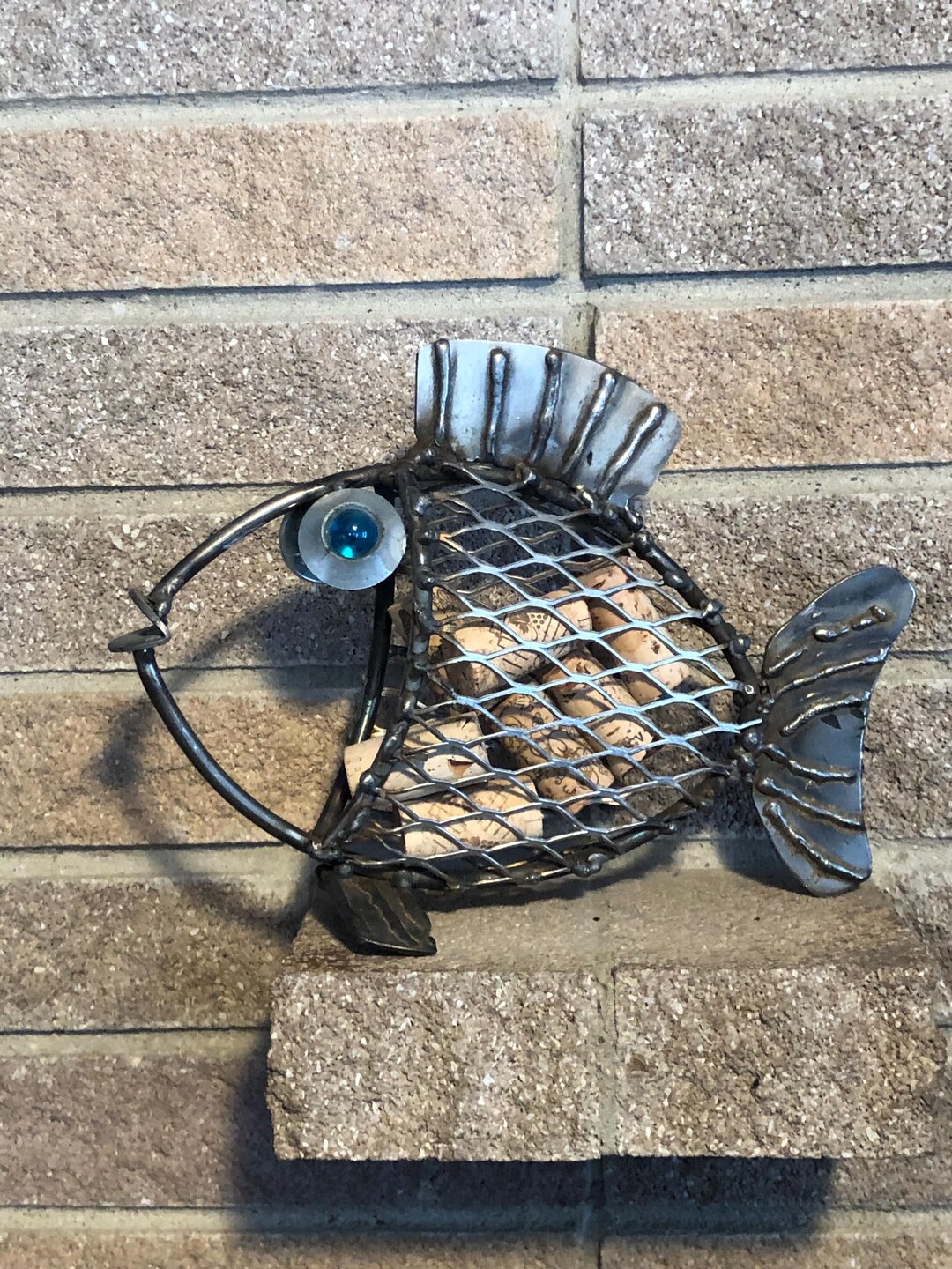 Handmade Recycled Fish Sculpture - Etsy