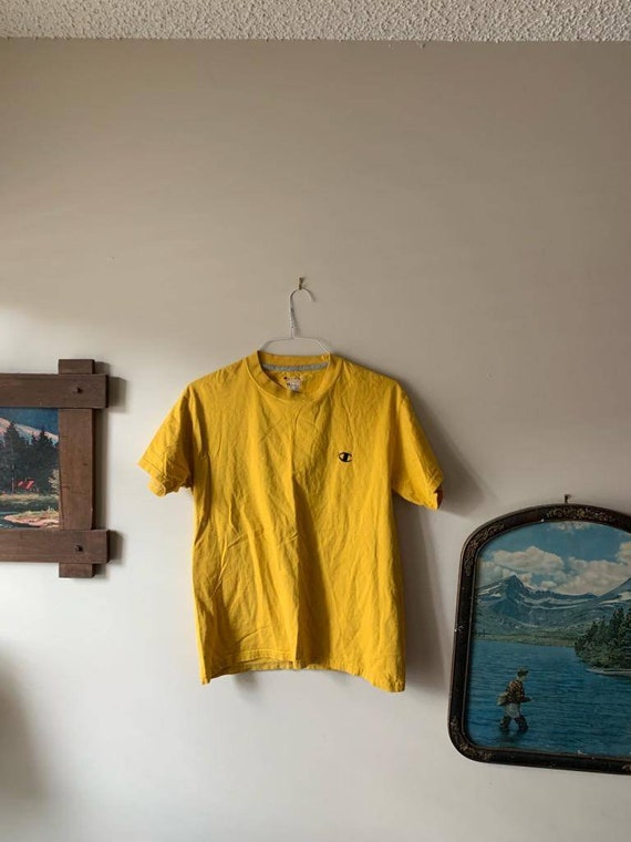 mustard champion shirt