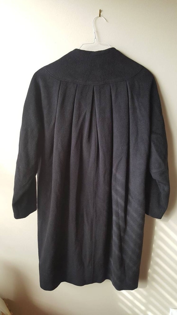 Vintage wool swing overcoat - image 2