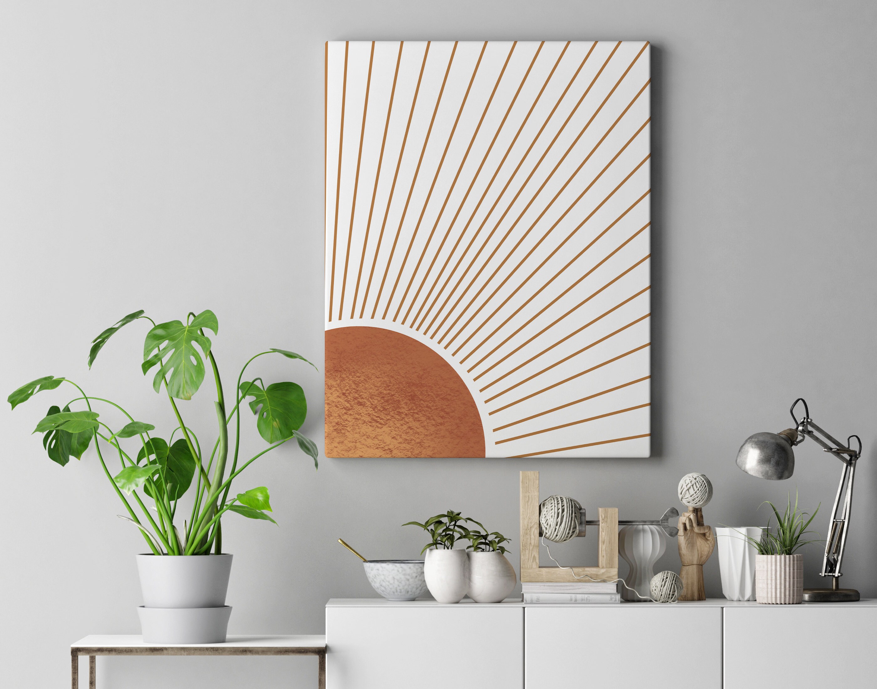 Sonnenlicht-Wand-Dekor Sonne-Wand-Dekor Sonne Kunstdruck | Etsy