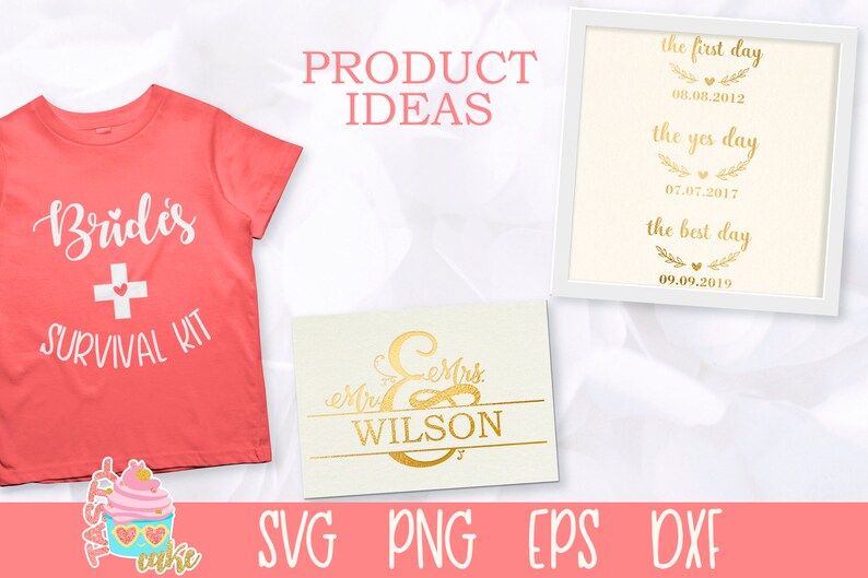 Download Wedding Bundle SVG Wedding 82 Cut Elements Bride SVG | Etsy