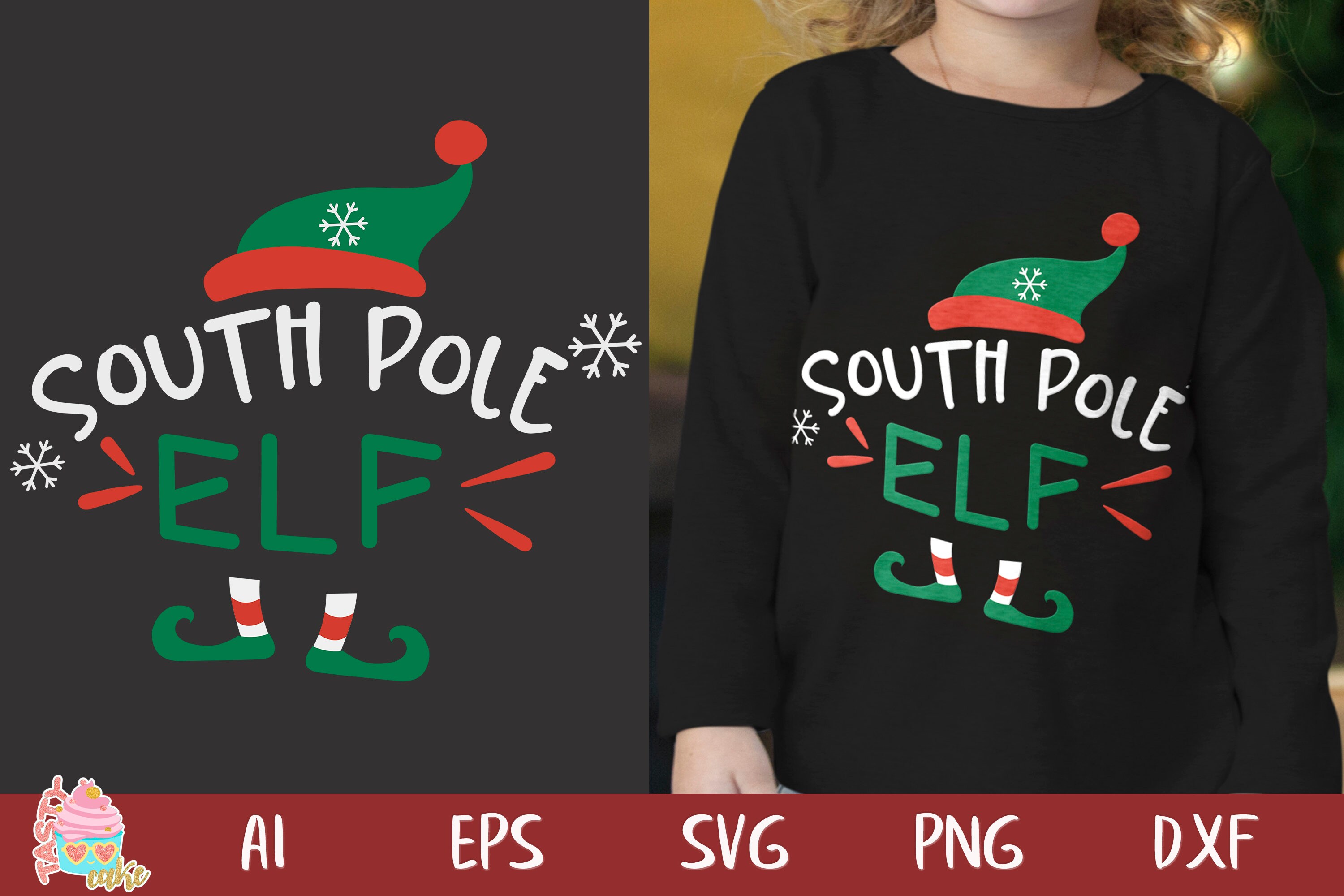 Download South Pole Elf Svg Christmas Shirt Svg Little Elf Svg Miss Etsy