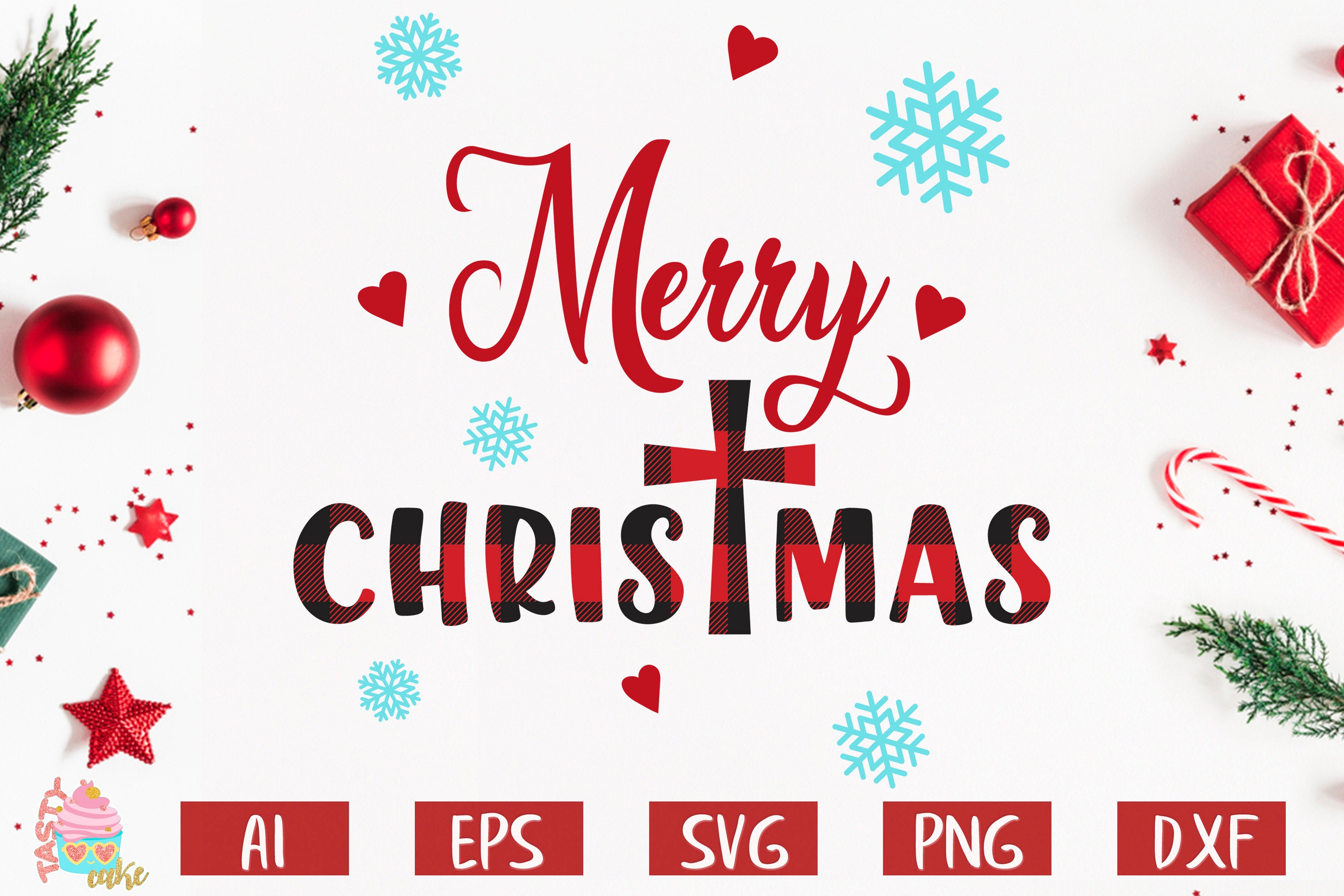 Download Merry Christmas Svg Christmas Cross Svg Christmas Cut Files Etsy