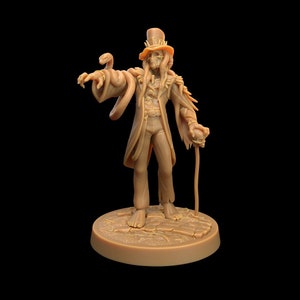 Voodoo Man | 3D Printed | Dungeons and Dragons | Skeleton | Mini | Dnd | Miniature | Fantasy | Dragon Trapper&#39;s | RPG