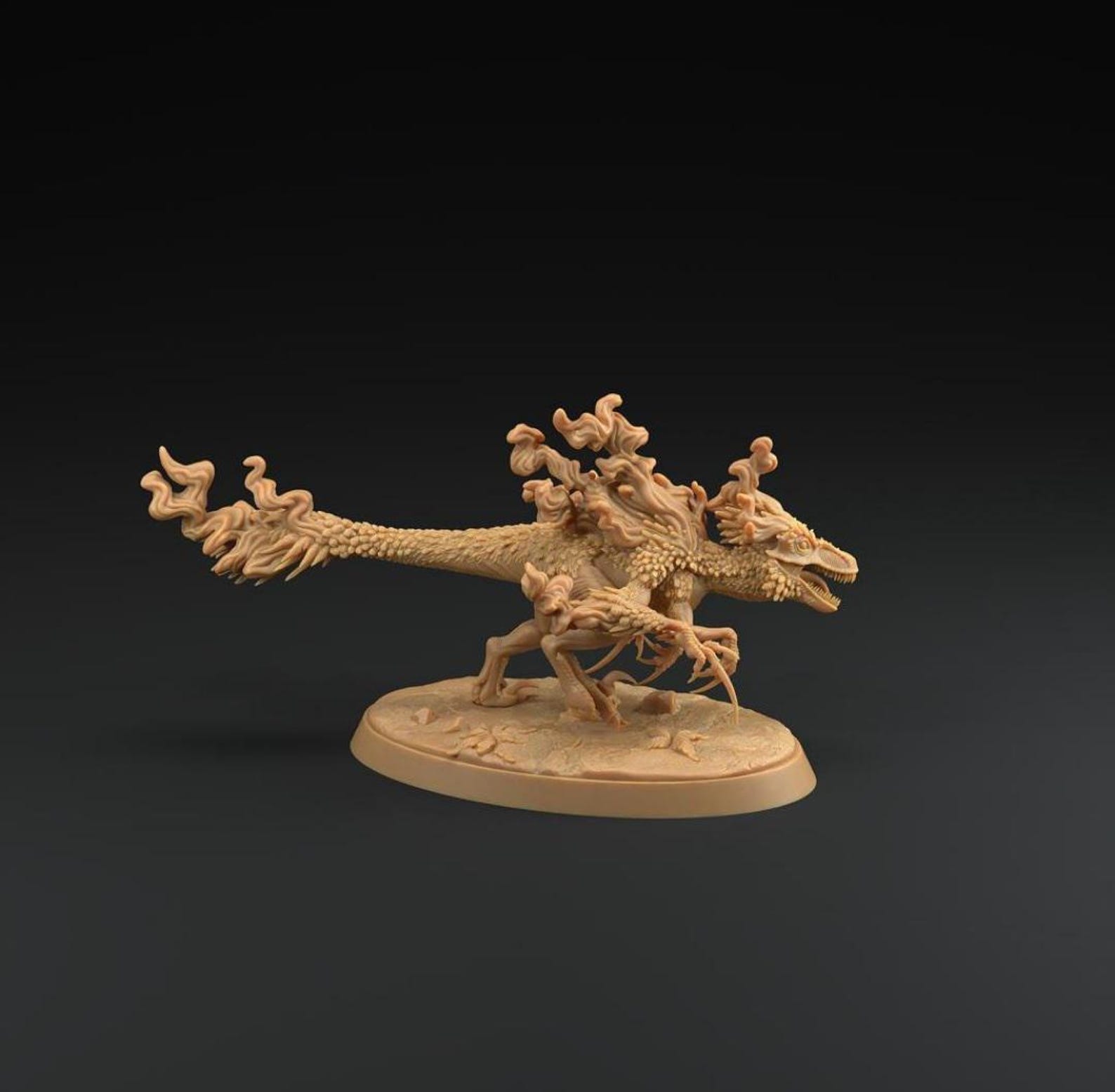 Shadowpteryx | 3D Printed | Dungeons and Dragons | Dinosaur | Raptor ...