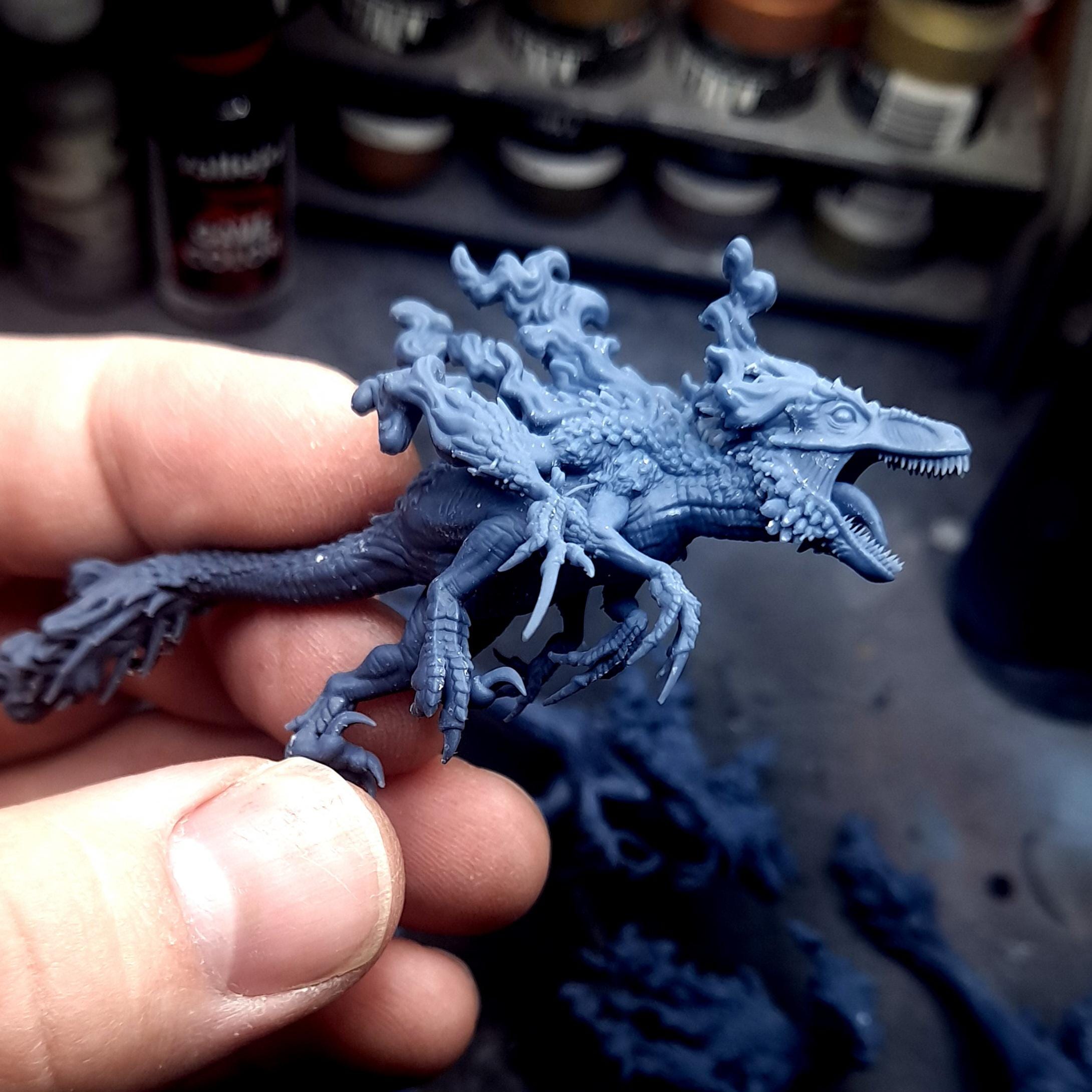 Shadowpteryx | 3D Printed | Dungeons and Dragons | Dinosaur | Raptor ...