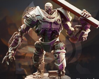 Automaton Mechanical Man Robot Miniature Table Top Games, Painting ...
