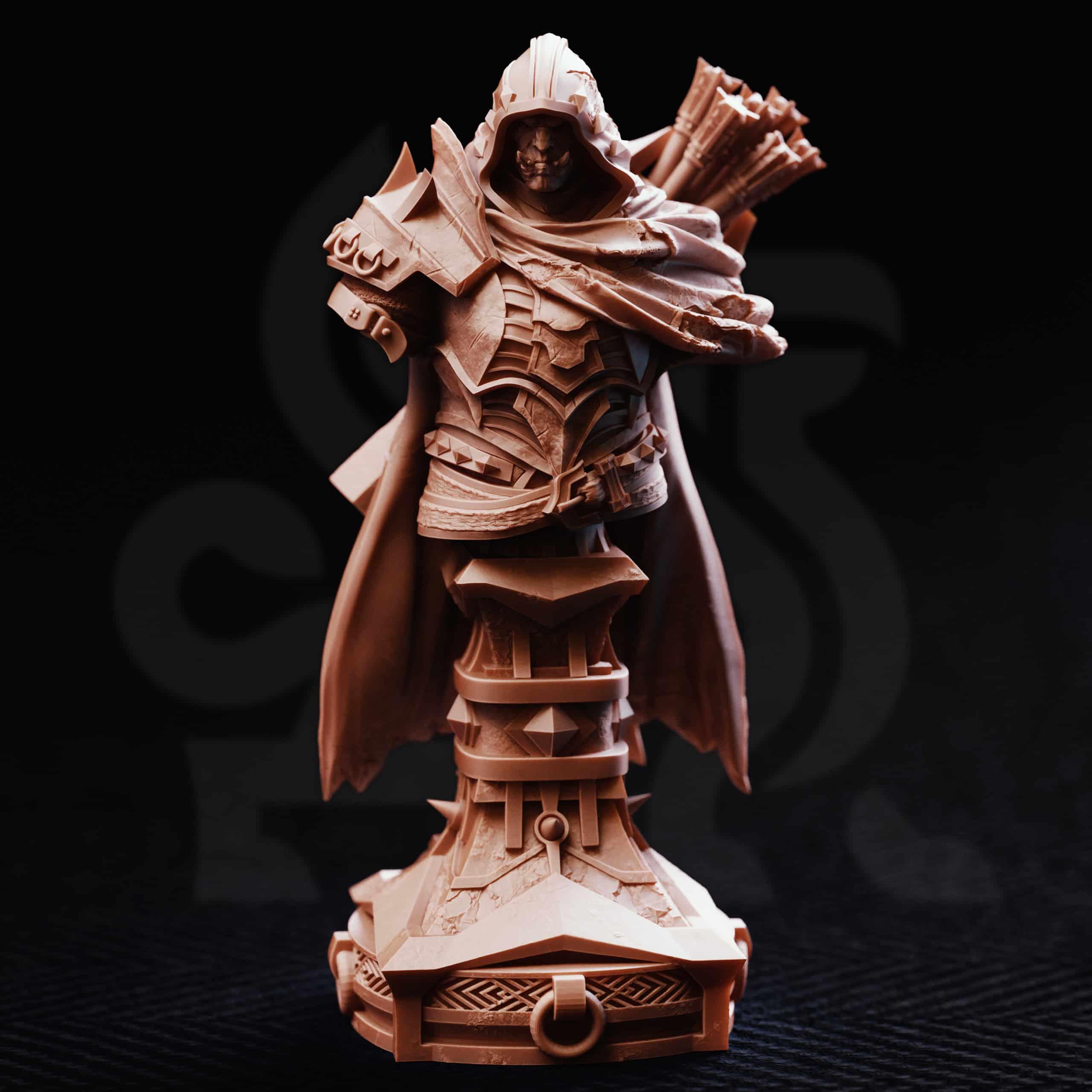 Brox – Orc Beastmaster | 3D Printed | Dungeons and Dragons | Mini | Dnd ...