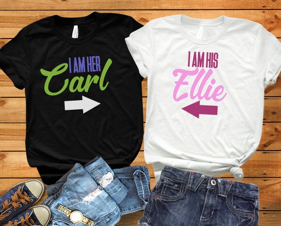carl and ellie shirts