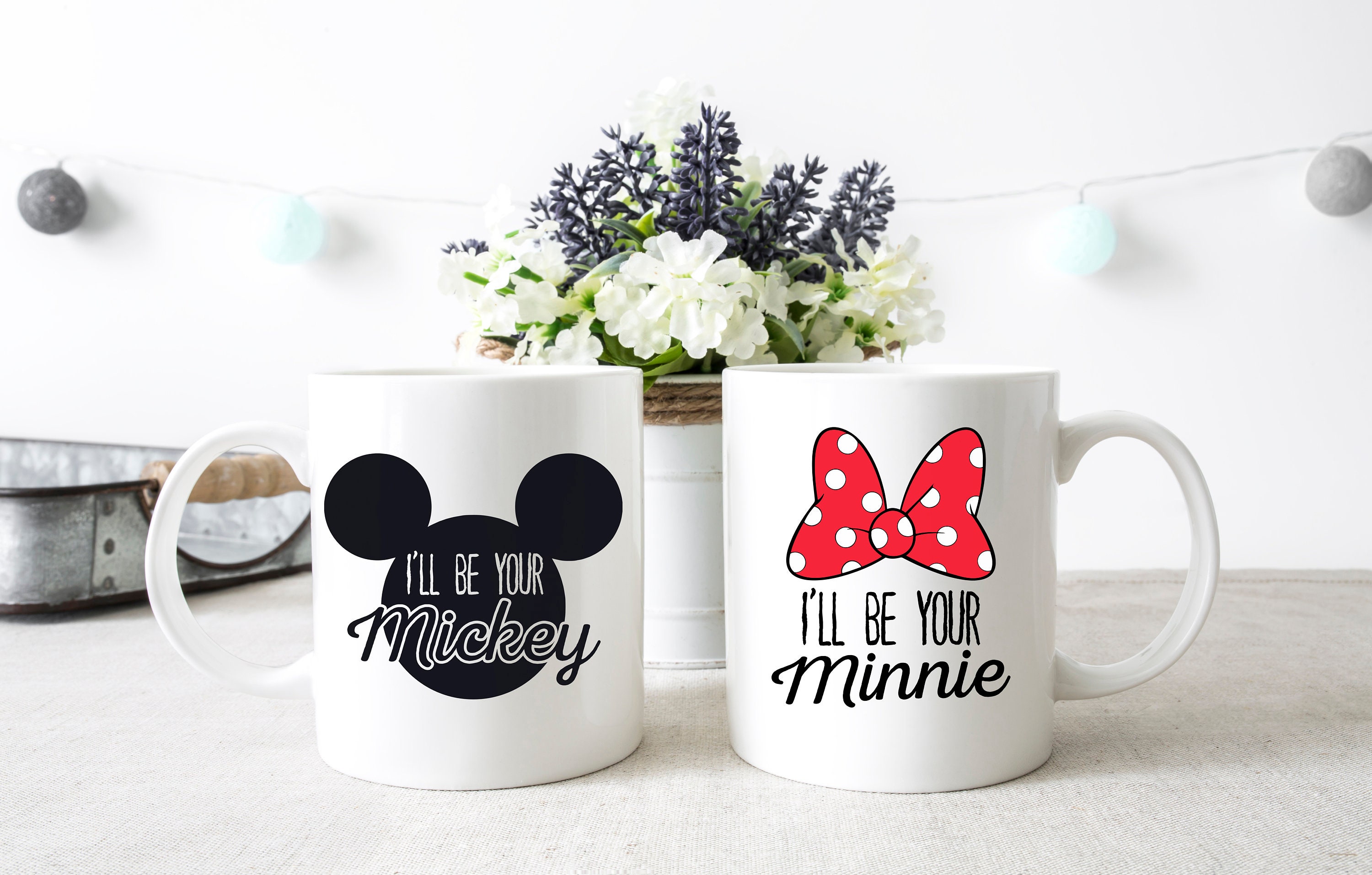 Disney Minnie "Hers" 11oz White Mug Disney Minnie "Hers" 11oz White Mug