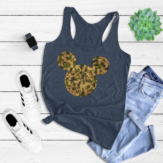 camo disney shirt