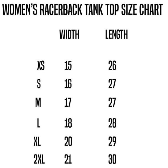 Womens Top Size Chart