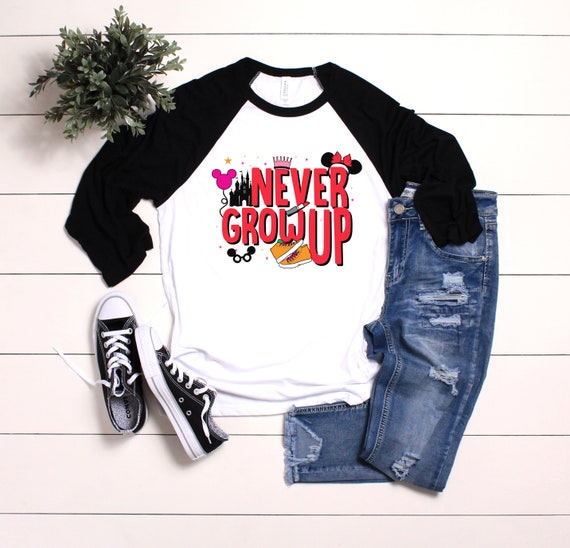 Disney Baseball Tee Disney Shirts Disney Unisex Shirt Etsy