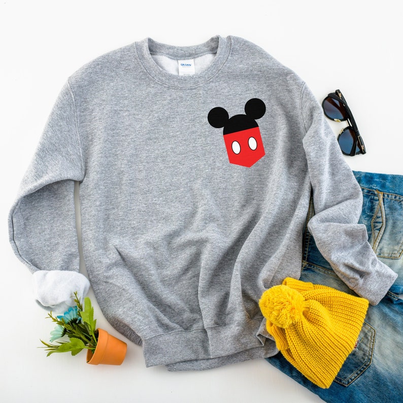 Sudadera de Disney suéter Mickey camisa linda de Disney Etsy