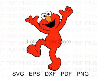 Download Elmo svg | Etsy
