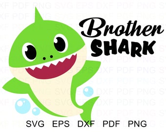 Download Brother shark svg | Etsy