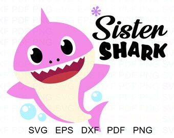 Download Baby shark svg | Etsy