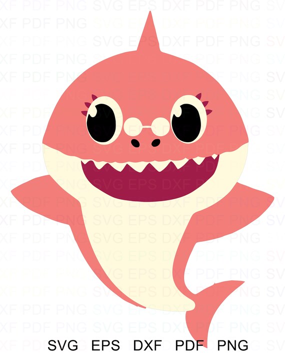 Free Free 300 Cartoon Svg Baby Shark Clipart SVG PNG EPS DXF File