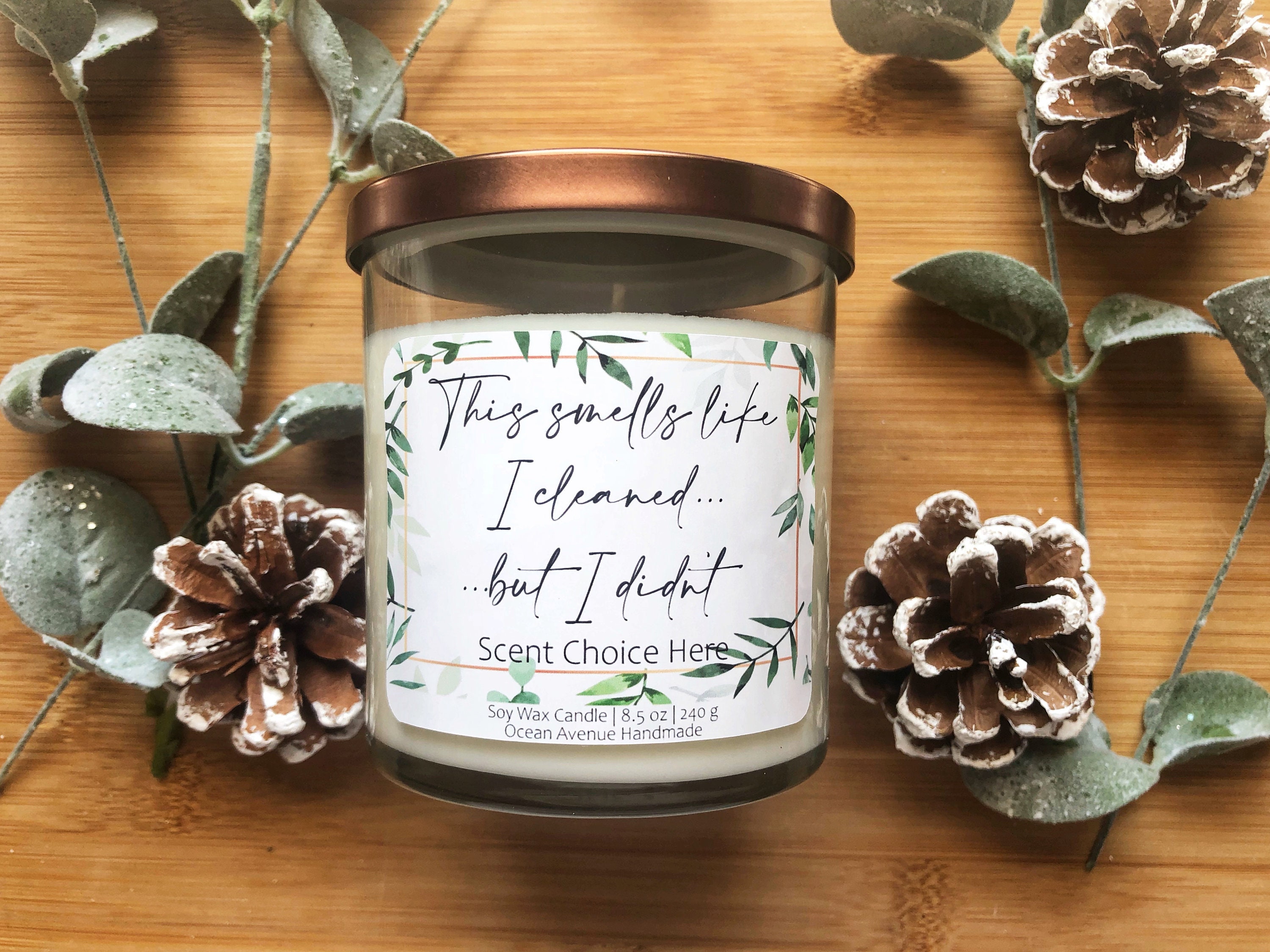 Funny Candle Housewarming Candle Housewarming Gift Stocking Etsy