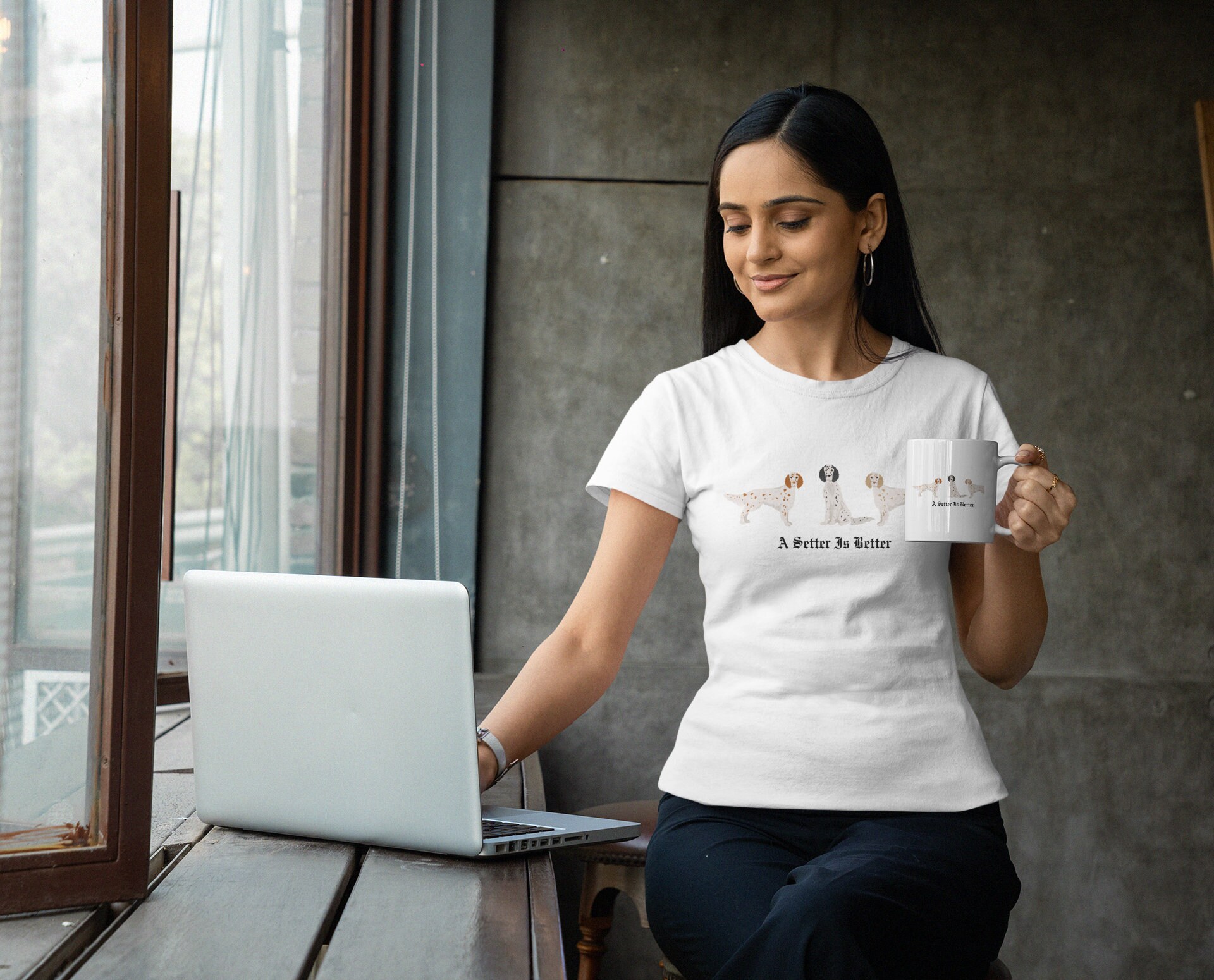 English Setter, English Setter Shirt, Llewellin Setter, English Setter