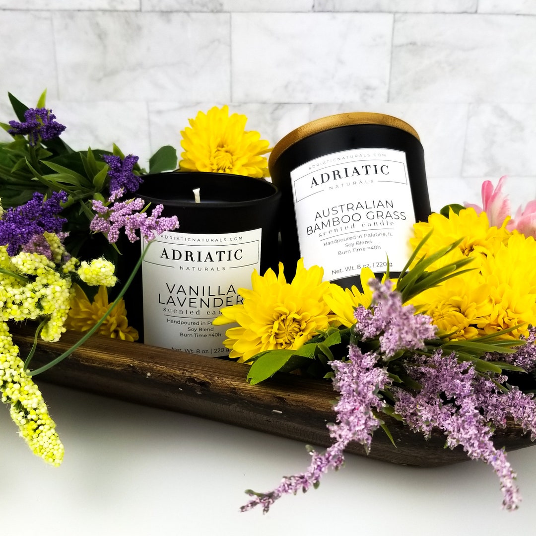 Scented Soy Blend Candle 8oz Scented Candle Perfect Gift Idea Handpoured Scented Candle Etsy