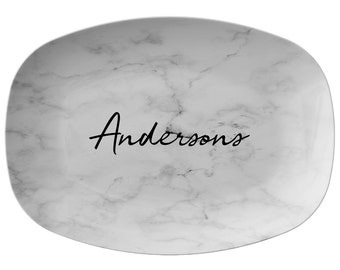 personalized serving platter etsy