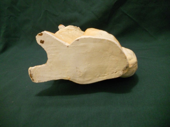 Vintage Chalkware Collie Dog Figure, 1940s Carnival Prize - Etsy