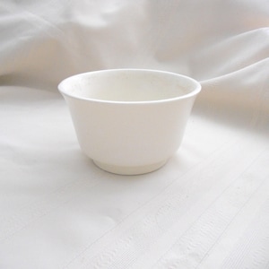 Vintage Haeger White Round Planter, 6 inch USA Pottery