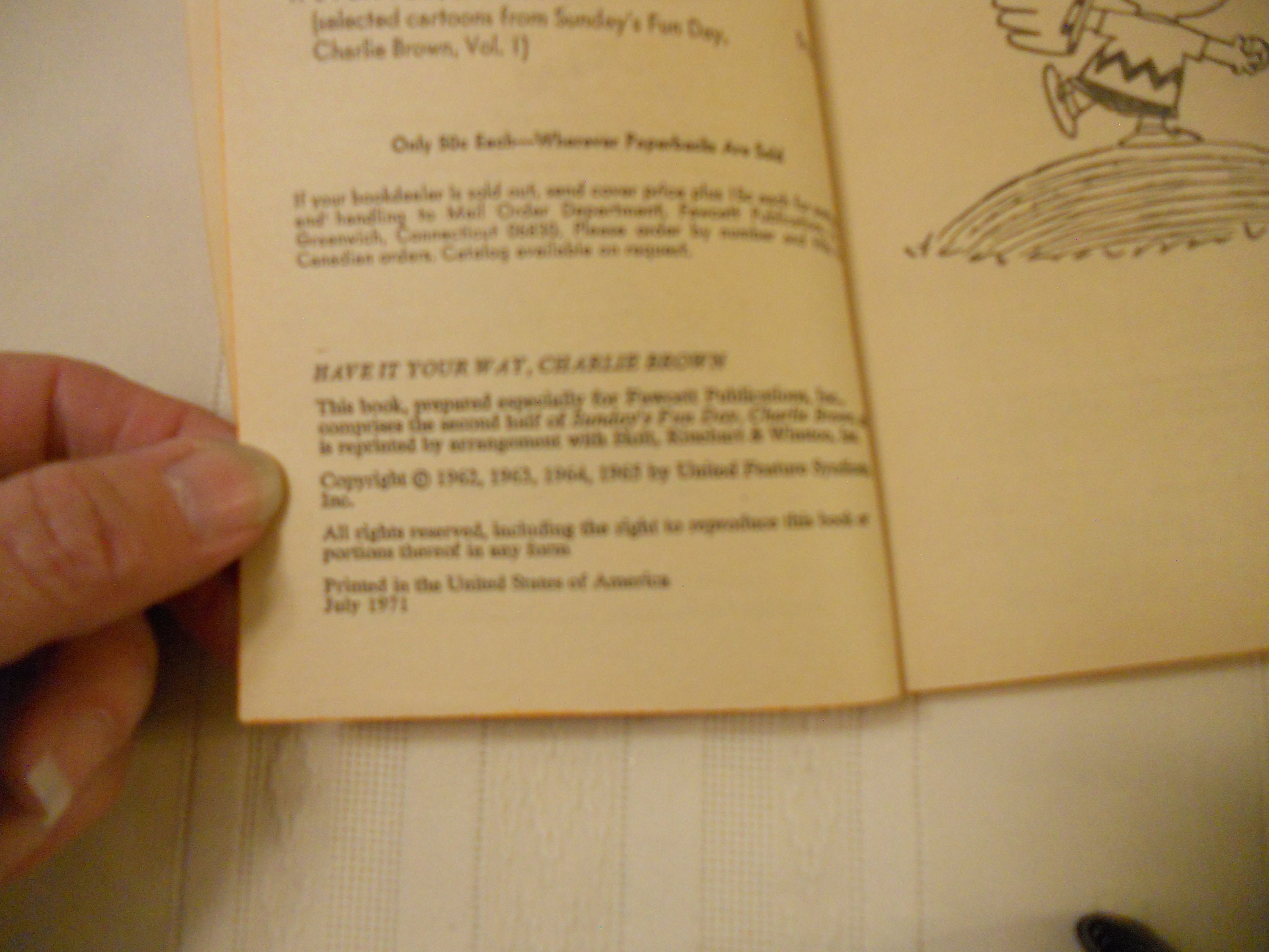 Have It Your Way Charlie Brown Soft Copy Book Charles