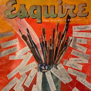 Esquire Magazine for Men Famous Christmas Annual Edition December 1951