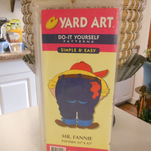 Yard Art Pattern Etsy