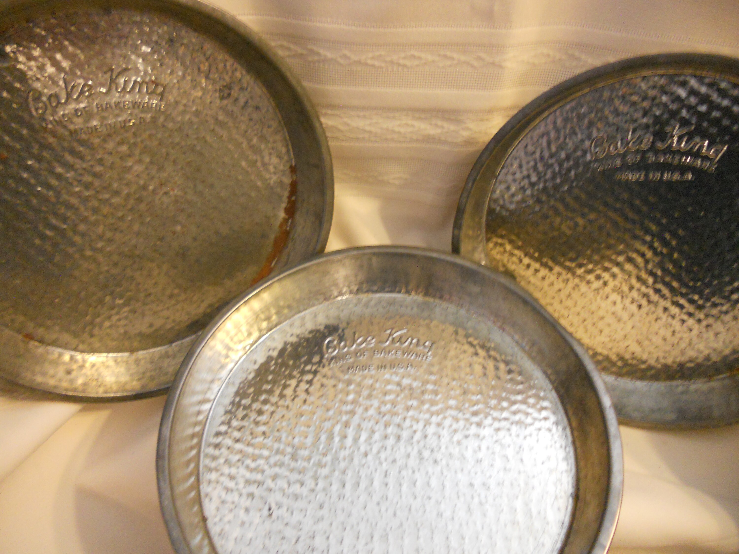 Bake King King of Bakeware USA Three 9 Inch Round Aluminum Etsy