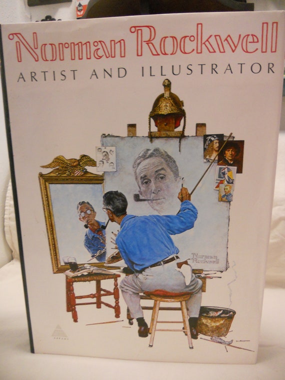 1970 1st Edition Norman Rockwell Artist Illustrator Book Etsy
