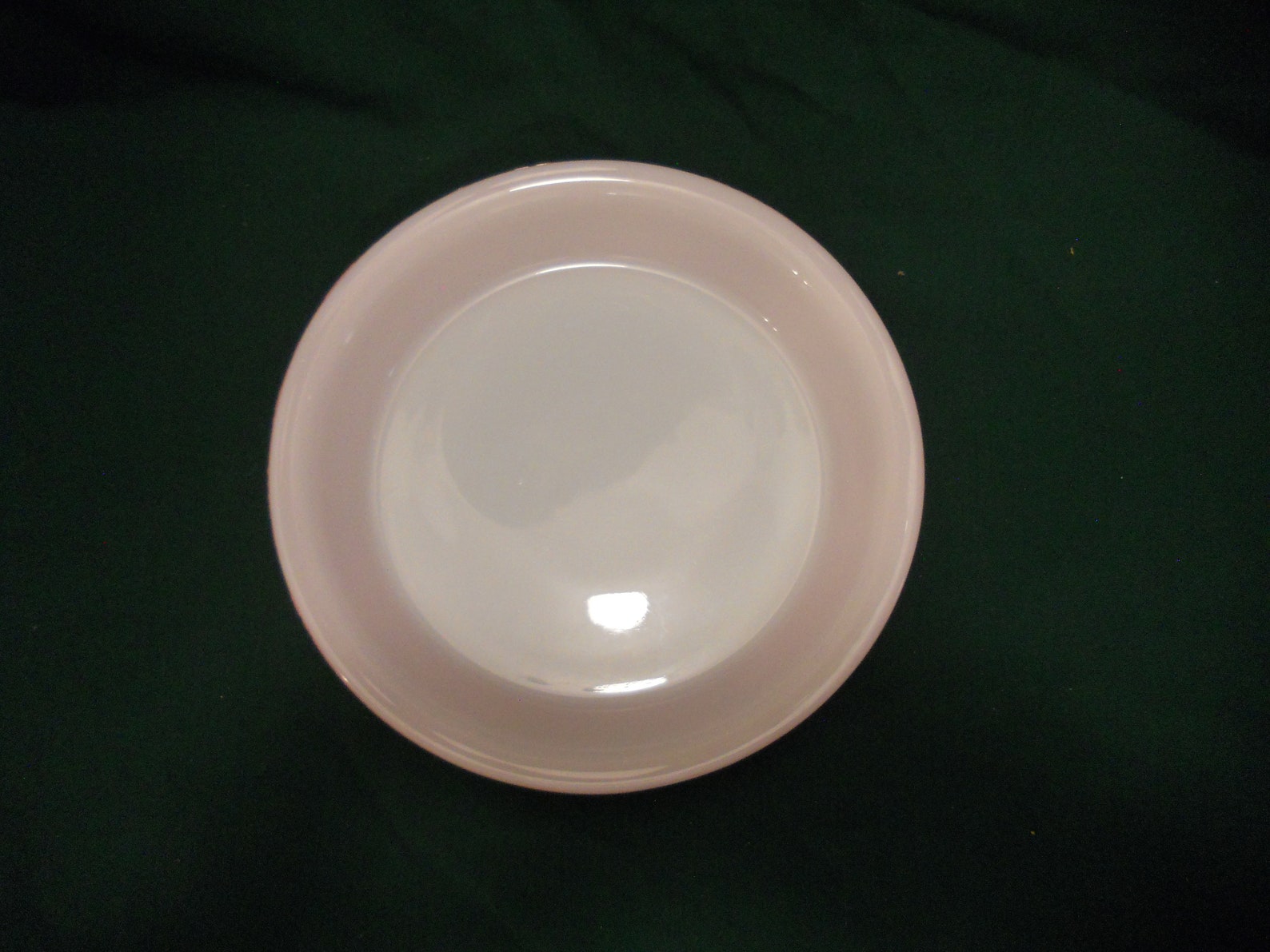 Vintage Pyrex Red Pie Plate 9 inch Diameter 909 Overnware Made Etsy