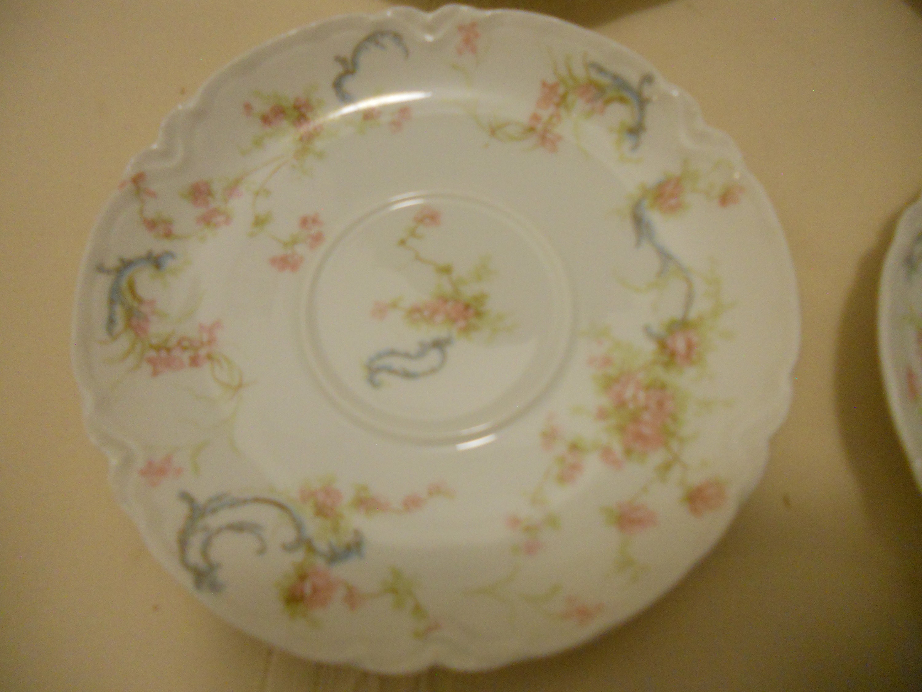 Vintage Haviland China Schleiger Pattern 4 Saucers Limoges Etsy