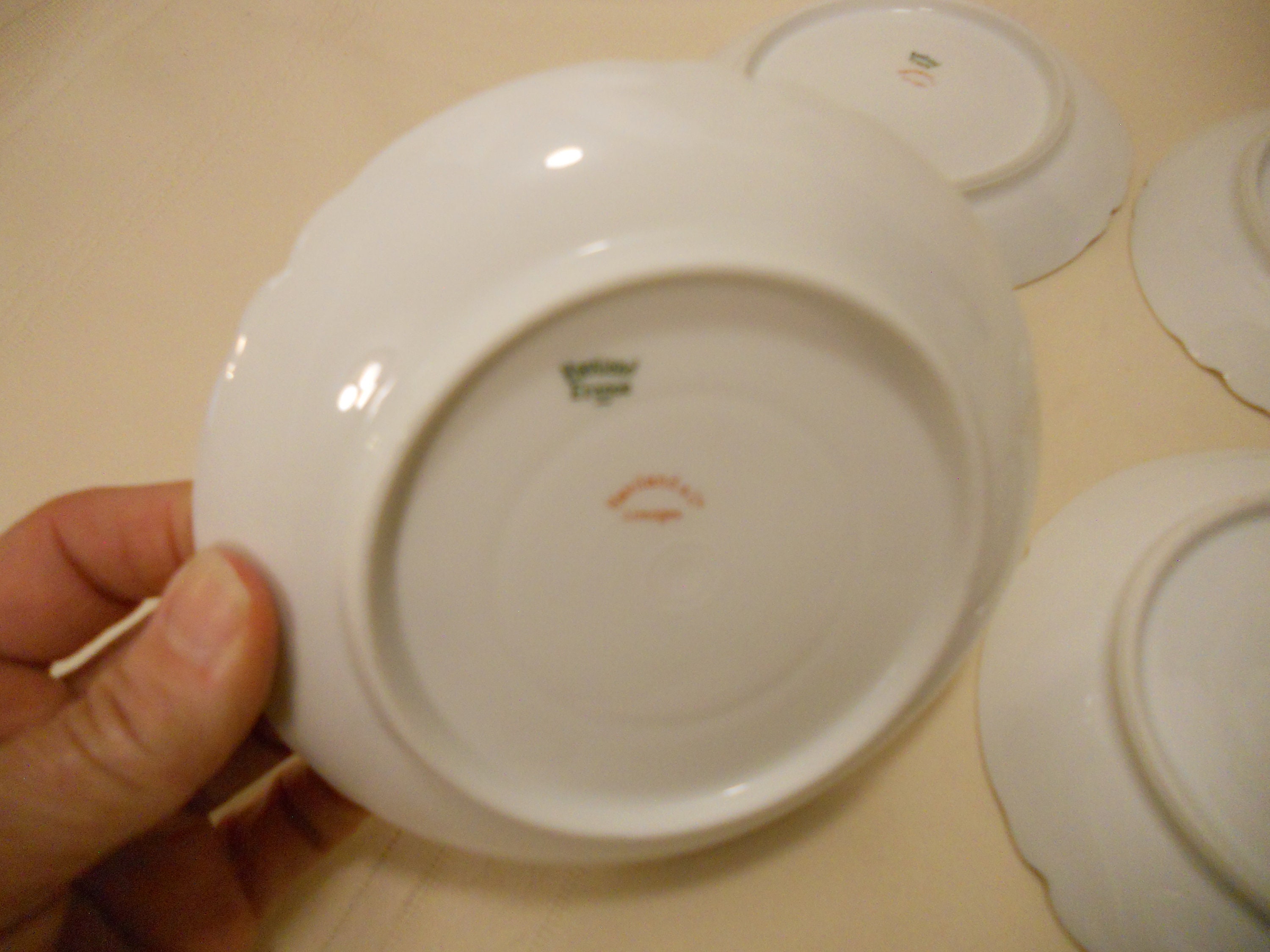 Vintage Haviland China Schleiger Pattern 4 Saucers Limoges Etsy