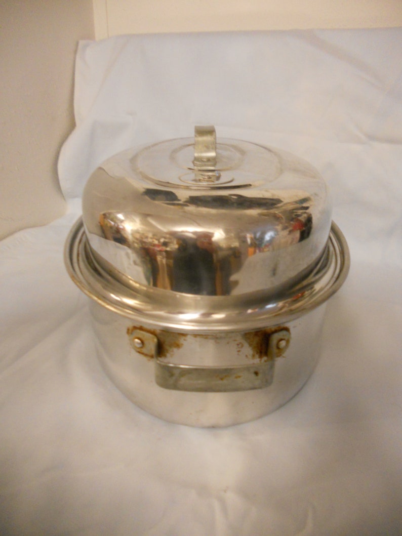 Vintage Comet Large Aluminum Roaster 16 X 10.5 X 6 Inch Etsy