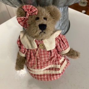 Boyds Bear Red Dress - Etsy