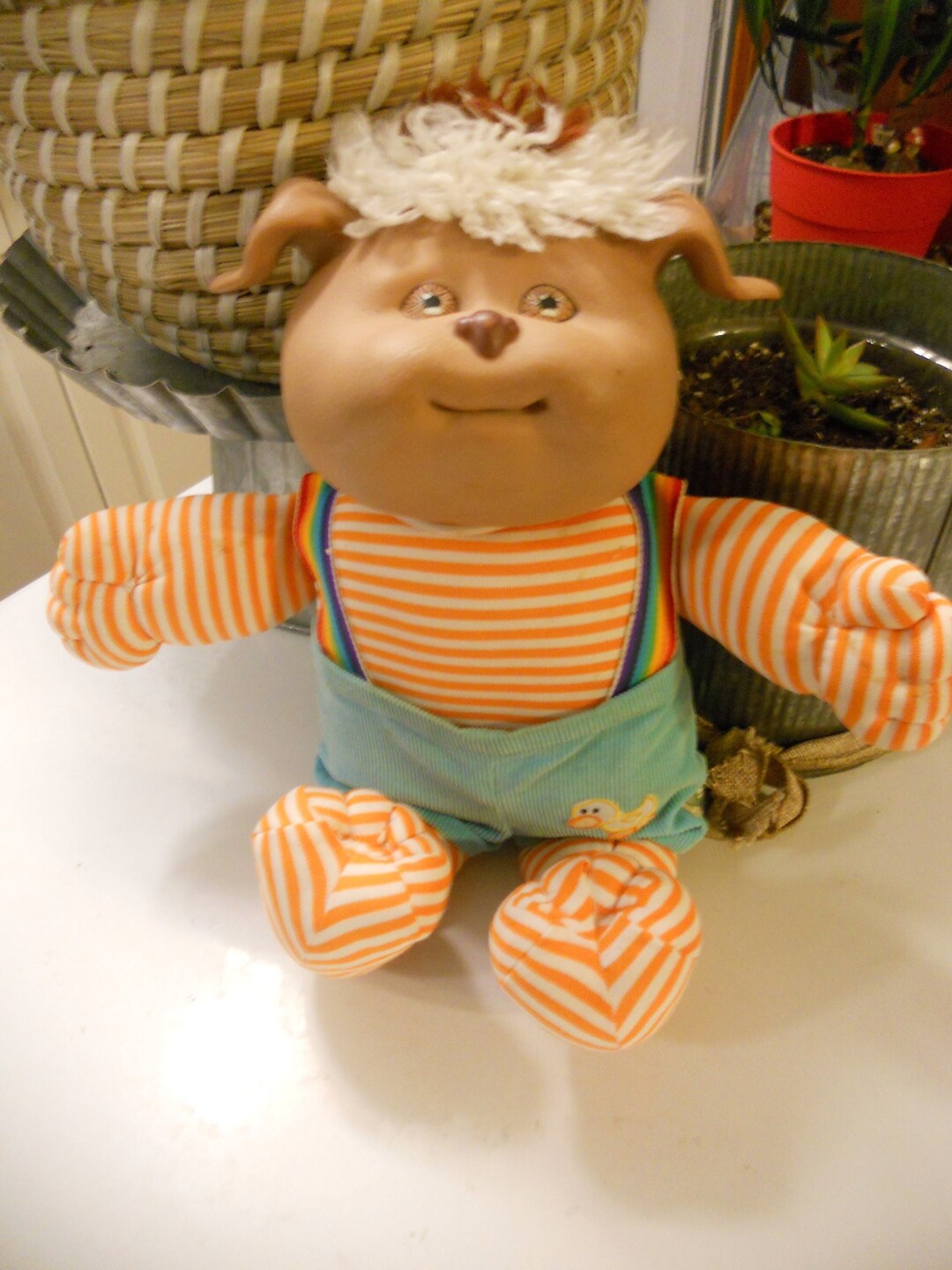 1983 Vintage Cabbage Patch Kids Koosas Puppy Dog Plush 15 Inch Etsy
