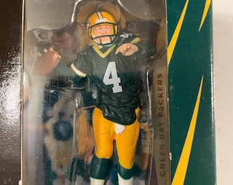 Brett Favre Action Figure, Topps NFL 1998, Green Bay Packers (Sealed)