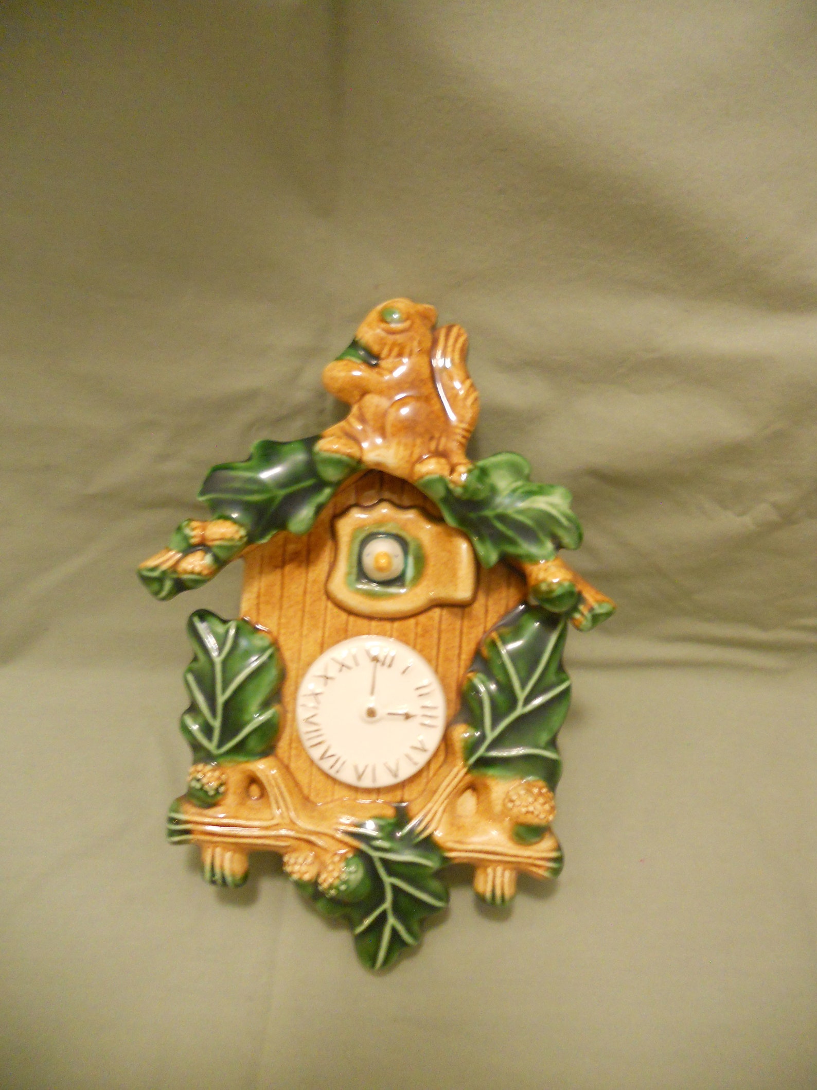 Vintage Cali Co. Coo Coo Clock Wall Pocket 10x7x3.5 Inch Etsy