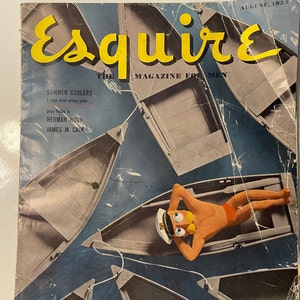 Esquire The Magazine for Men August 1952
