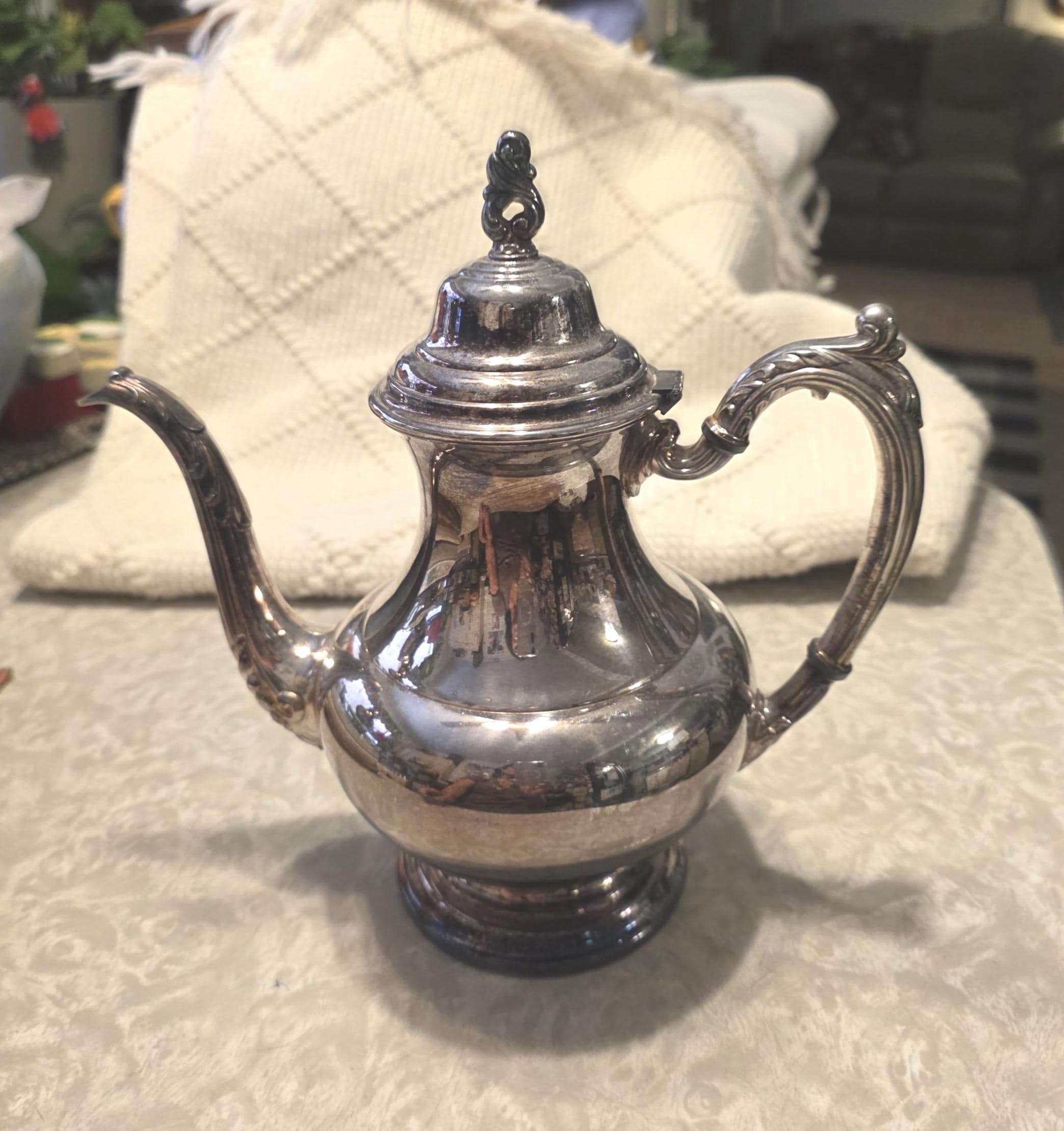 Oneida Silversmiths Silver Plate Coffee Pot or Tea Pot - Etsy