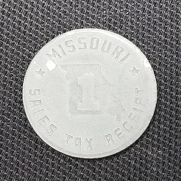 Missouri Tax Token Etsy