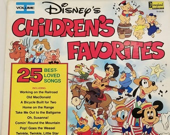 DISNEY FAVORITES LPレコード　昭和レトロ DISNEY FAVORITES LPレコード 昭和レトロ